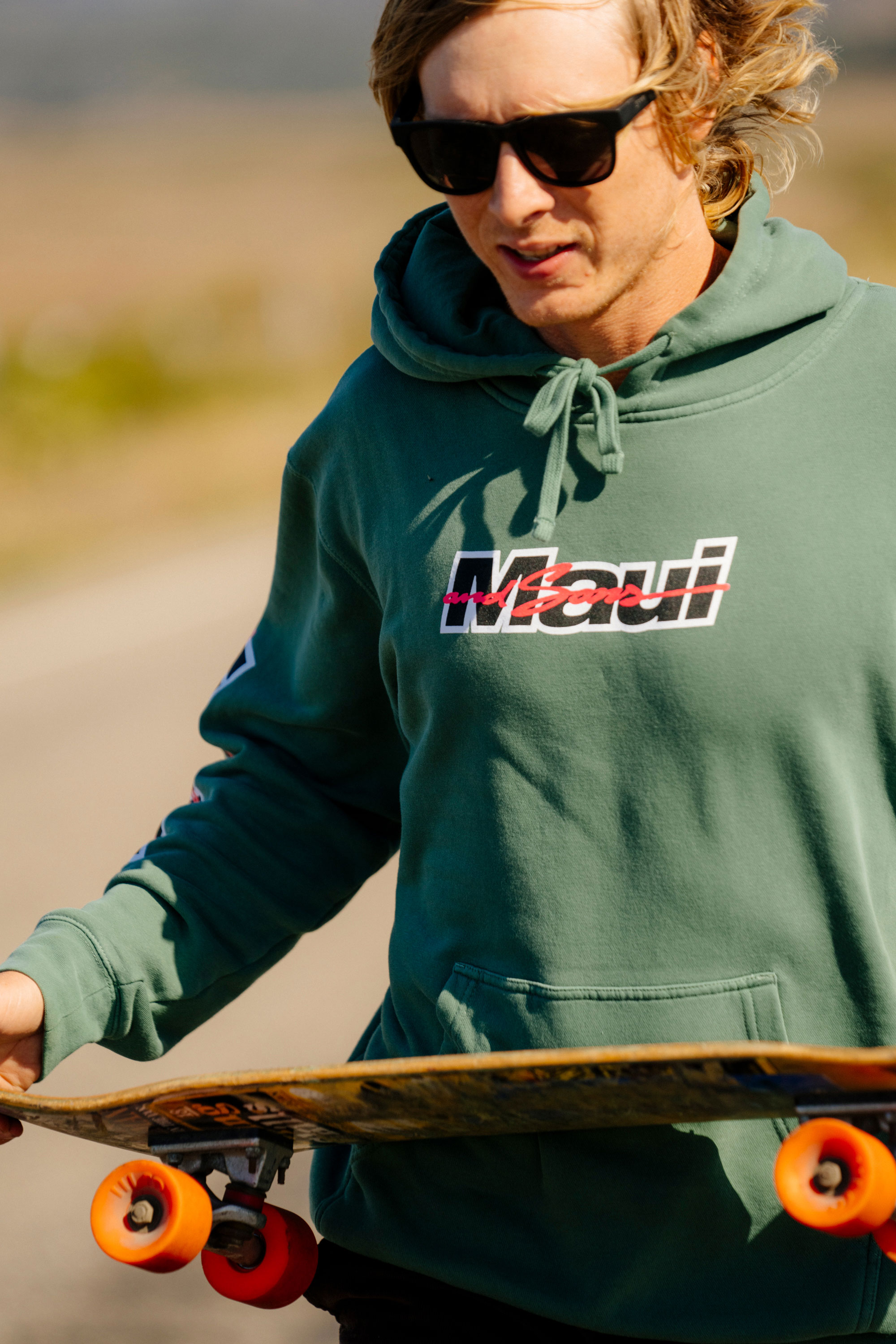 Speed Hoodie in Alpine Green